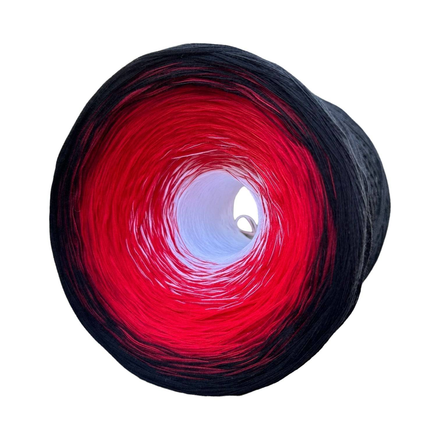 The Red Roses, Gradient Cotton Natural Fiber Yarn - Image 3