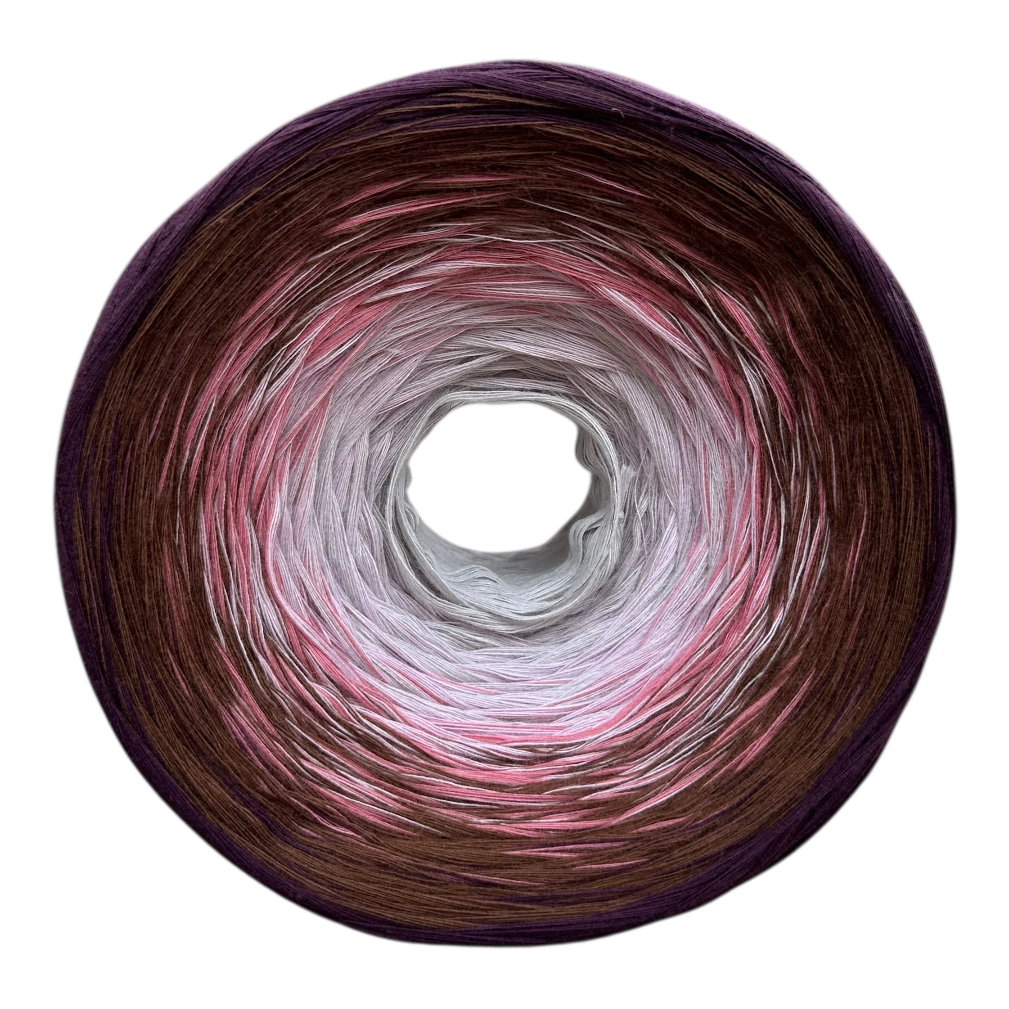 Tied with Love: Dusk Petals, 12ply cotton, Gradient Cotton Natural Fiber Yarn - Image 2