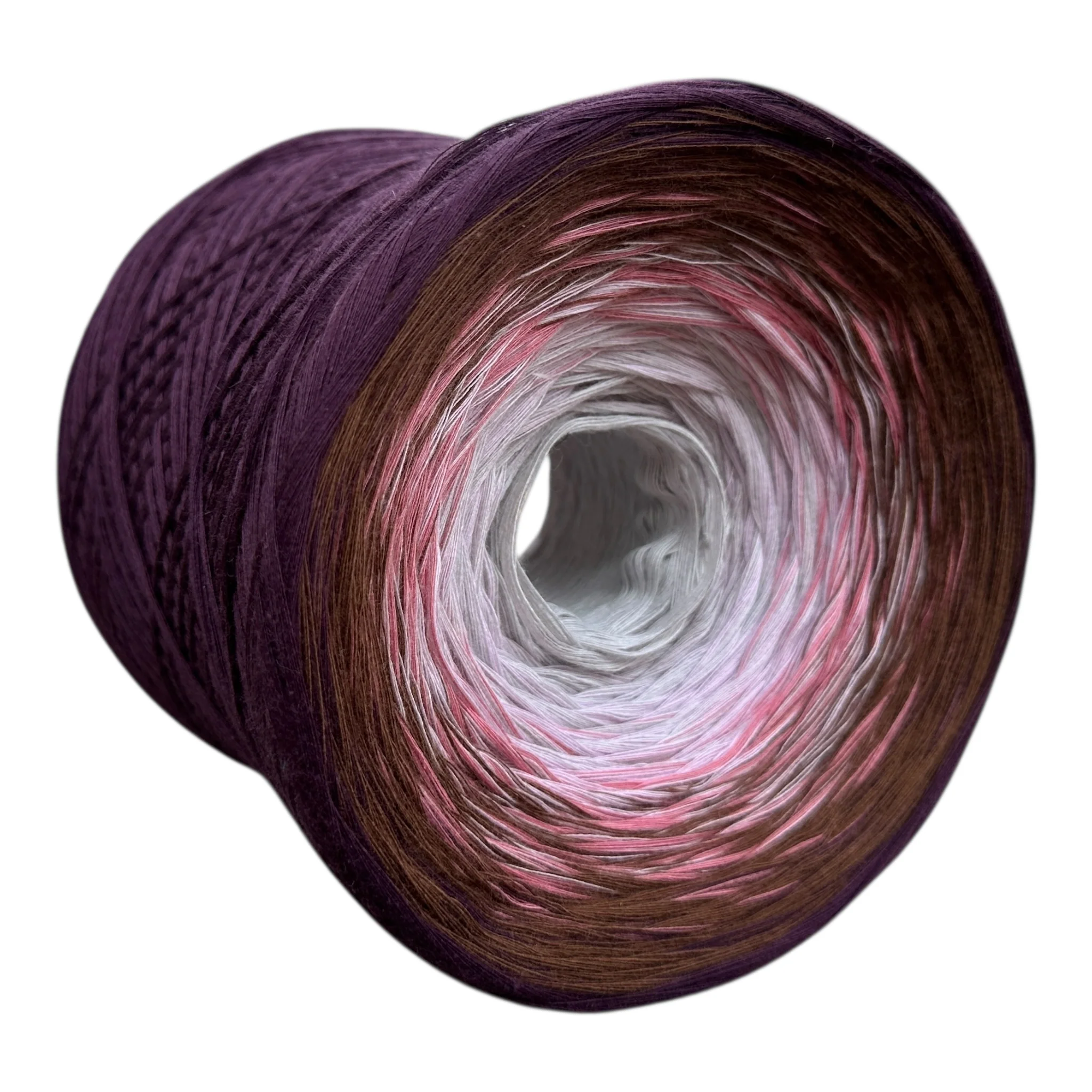 Tied with Love: Dusk Petals, 12ply cotton, Gradient Cotton Natural Fiber Yarn - Image 3