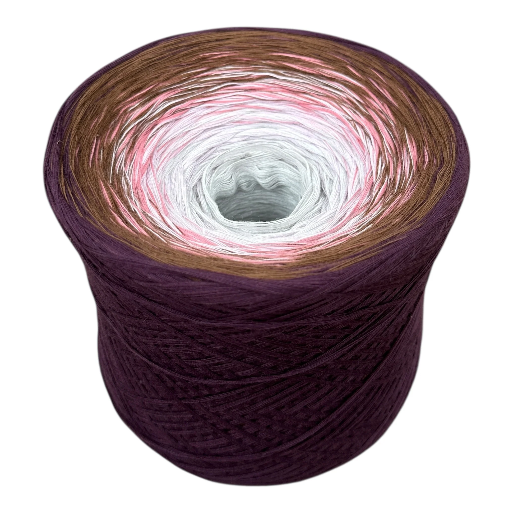 Tied with Love: Dusk Petals, 12ply cotton, Gradient Cotton Natural Fiber Yarn - Image 4