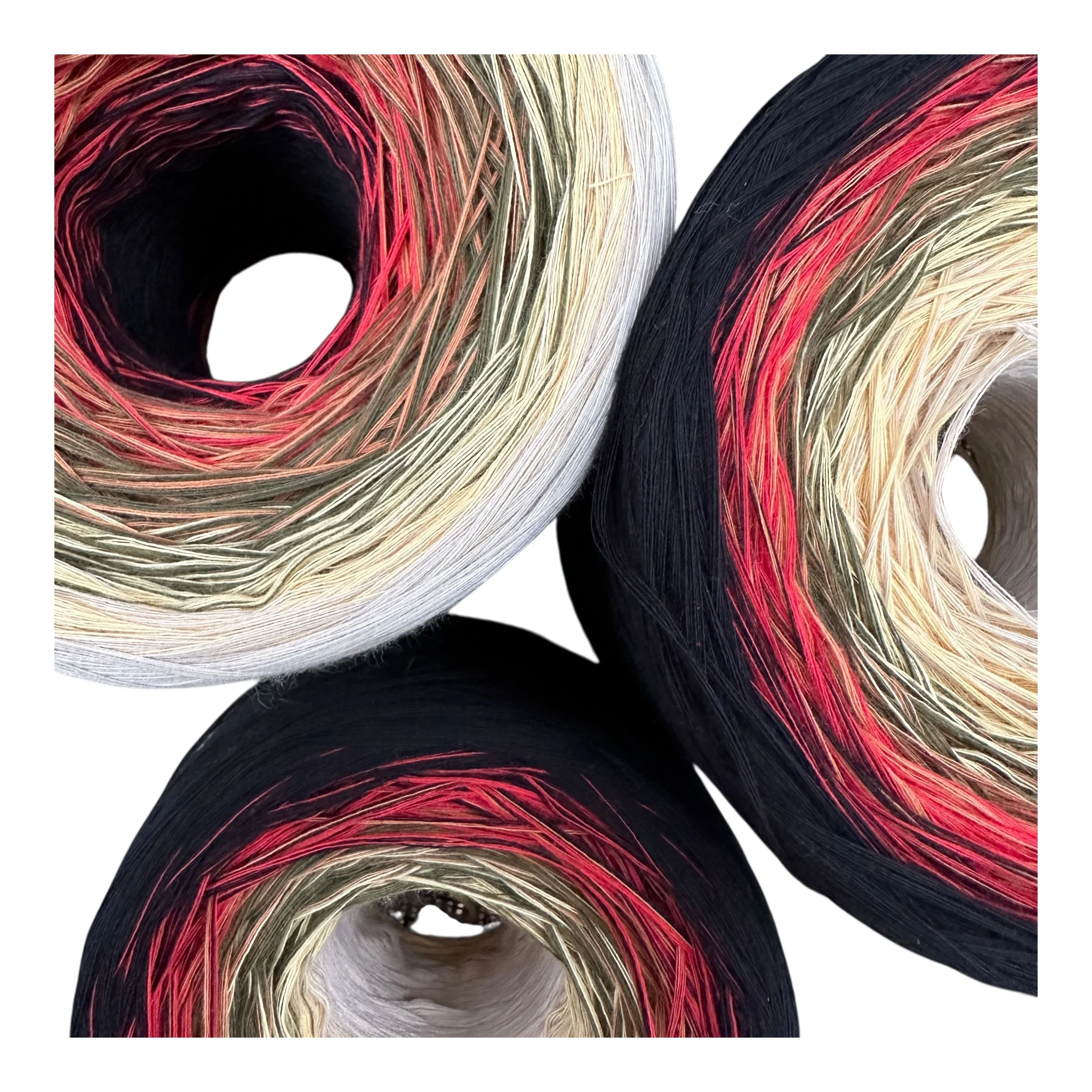Venetian Masquerade, Gradient Cotton Natural Fiber Yarn - Image 9