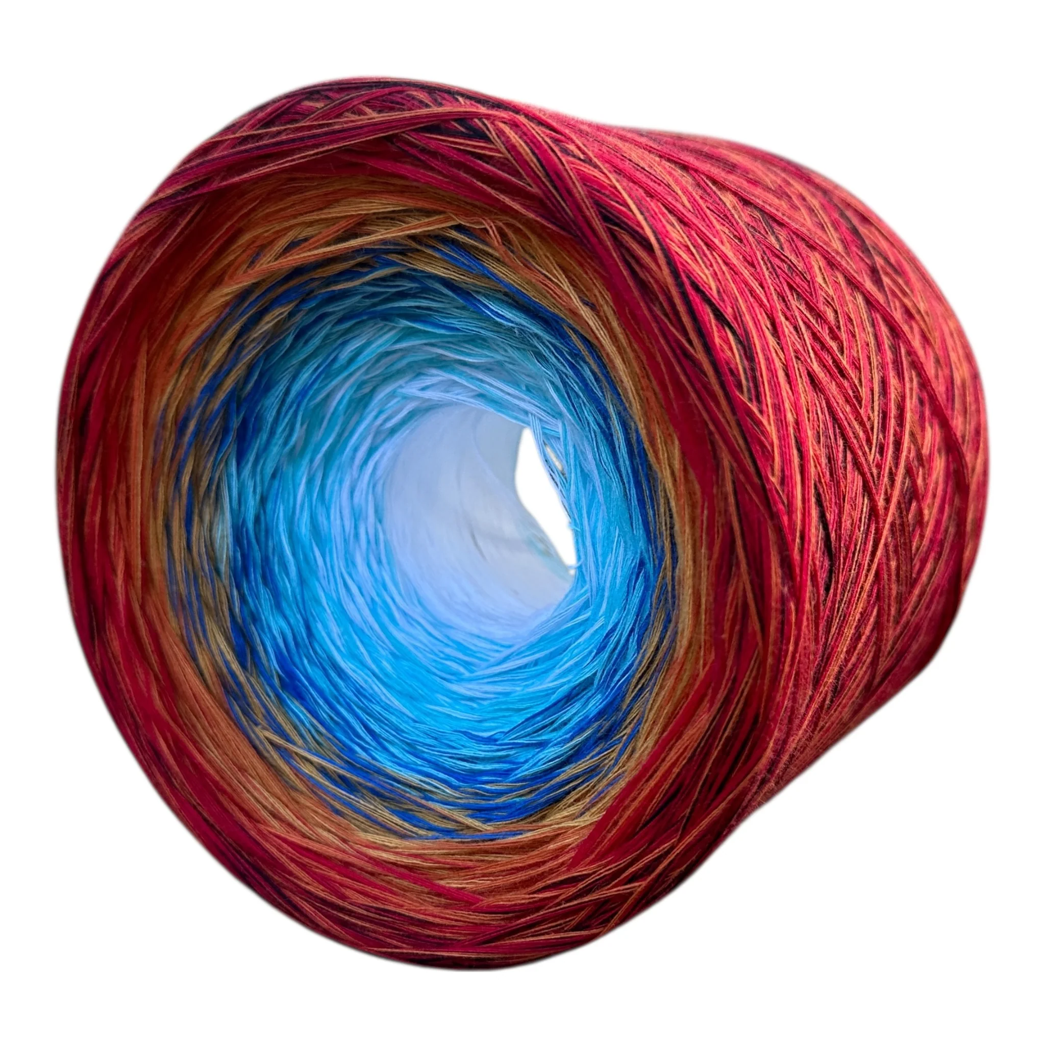 Winter Carnival, Gradient Cotton Natural Fiber Yarn - Image 4