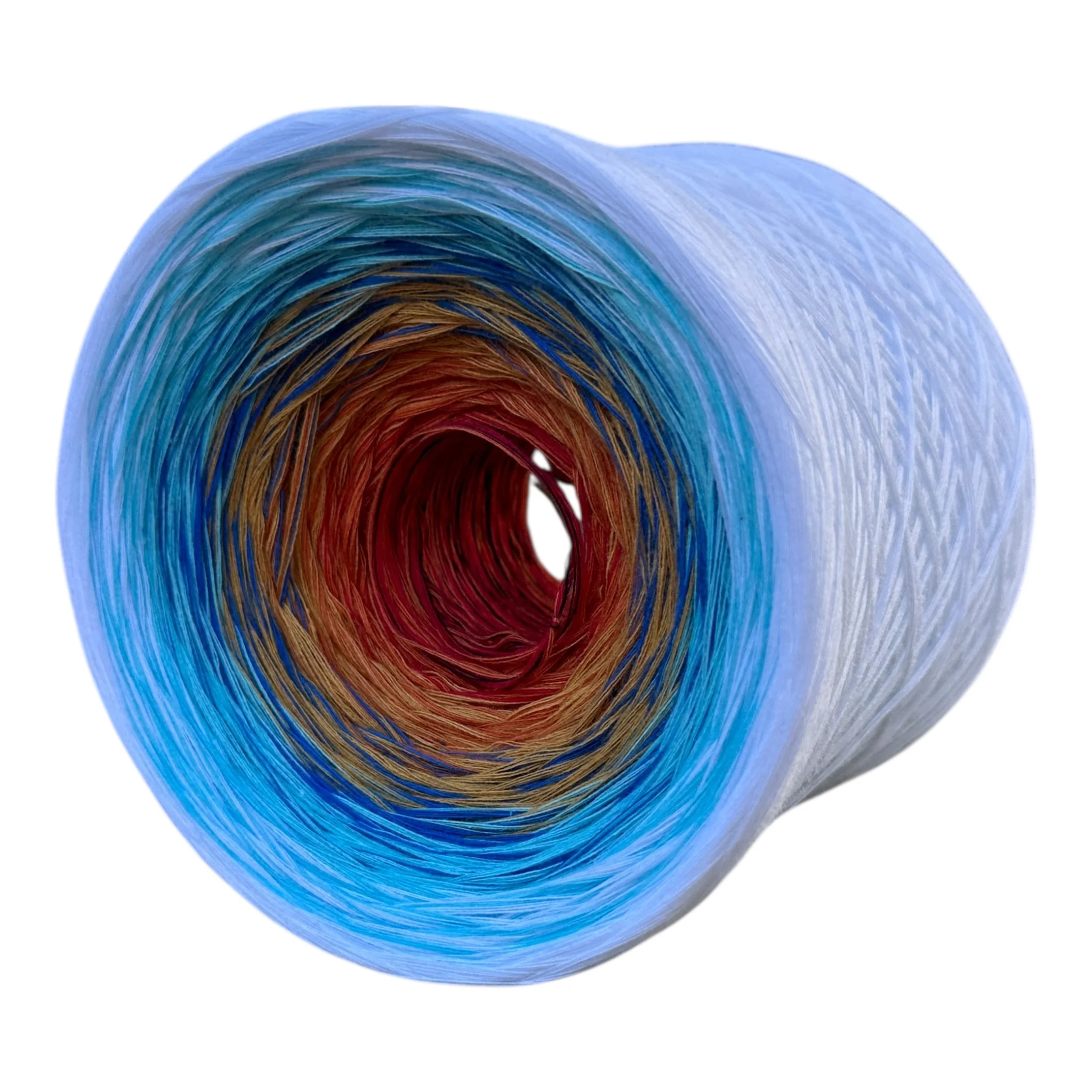 Winter Carnival, Gradient Cotton Natural Fiber Yarn - Image 7